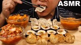 ASMR EATING KOREAN FOOD | STEW KIMCHI SOUP | GIMBAP | SPICY TTEOKBOKKI | KIMCHI | DUMPLINGS