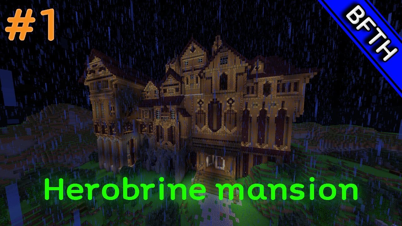 Minecraft Herobrine Mansion