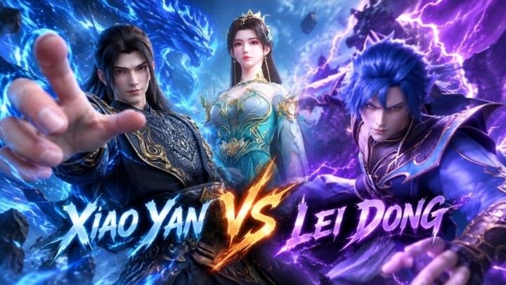 Xiao Yan vs lei dong | Battle through the heavens eps 212