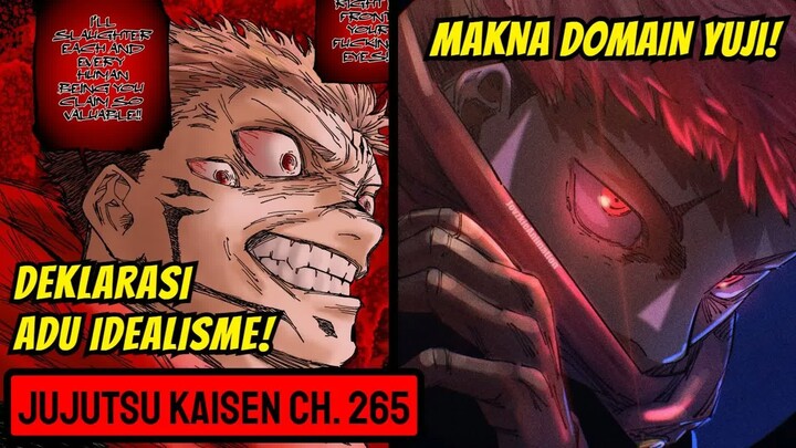 PENGHAKIMAN SUKUNA DI DOMAIN YUJI! NOBARA FIX GUGUR -   - Pembahasan Jujutsu Kaisen Ch. 265