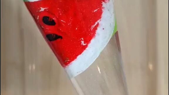 SLIME DE MELANCIA TRANSPARENTE 🍉✨ O Vídeo Mais Satisfatório do Mundo