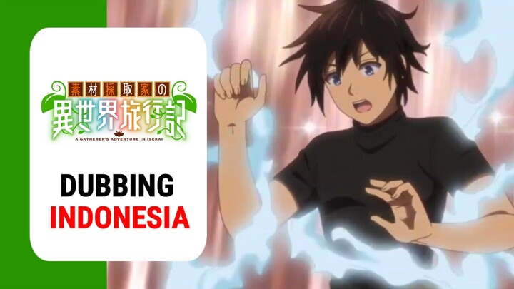 【 DUB INDO 】 Mandi Pake Sihir 🗿😭 || Catatan Perjalanan Pengumpul Material di Dunia Lain