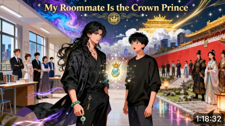 My weird college roommate wears royal robes? He is actually a prince!👑💥📱