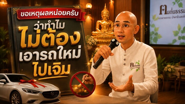 ขอเหตุผลหน่อยว่าทำไมไม่ต้องเอารถใหม่ไปเจิม