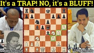AFTER 13 MOVES, NA-TRAP AGAD ANG  BISHOP..  Blunder?  Book line? Ano ba talaga? Alamin natin!