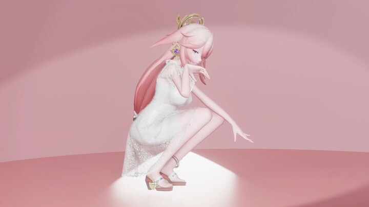 【原神八重MMD/布料】梦中情狐💕