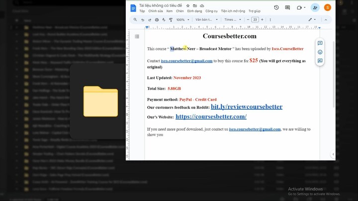 [25$] Matthew Neer – Broadcast Mentor | CoursesBetter.com