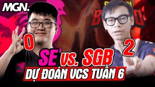 Dự Đoán Kết Quả Tuần 6 VCS Mùa Hè 2022 - SE vs SGB | MGN Esports