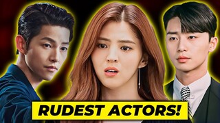 Rudest Korean Actors According to Reporters (2024 UPDATE)