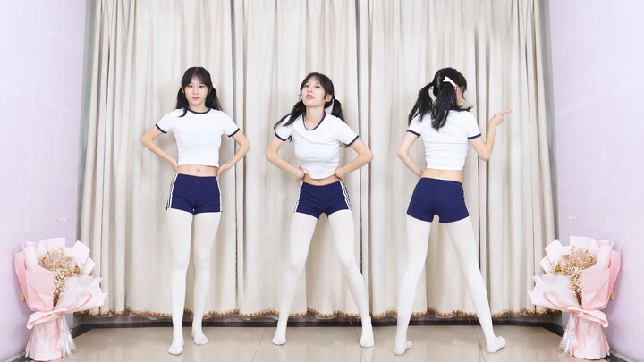 โนโนโน ชุดยิมนาสติก Apink แบบแนวตั้ง