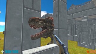 How Long Can I Survive in Fortress of Horror. Animal Revolt Battle Simulator