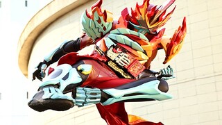 假面骑士圣刃第28集 笑骑离队！元素原初飞龙VS邪王飞龙！