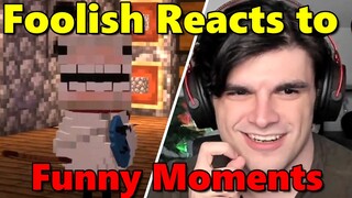 Foolish Reacts to QSMP FUNNY MOMENTS 3 Ft. Leonarda