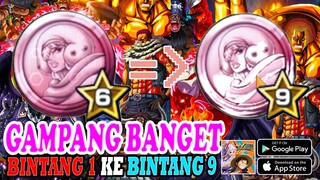 LAKUKAN INI BIAR TAU UPGRADE MEDAL DARI BINTANG 1 KE BINTANG 9 | ONE PIECE BOUNTY RUSH