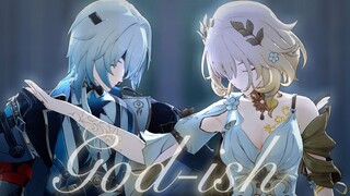 【星穹铁道MMD】像神一样啊 - 那刻夏&阿格莱雅