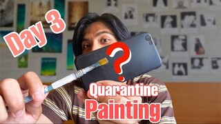 Day 3 quarantine painting 🎨📱( GIVEAWAY IP6 CASE )