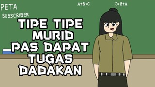TIPE TIPE 6 MURID PAS TUGAS DADAKAN LENGKAP PART