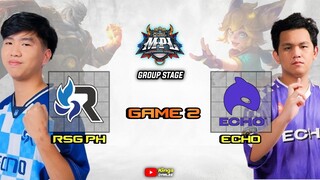 ECHO vs RSG PH GAME 2 MPL PH SEASON 13