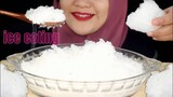 ASMR ICE EATING || MAKAN ES BATU || SHAVED and POWDERY ICE | ES SERUT|segar ASMR MUKBANG INDONESIA