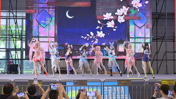 【Tsuki Huiyue Girl】Mangzhong · Eternal Descent Girls' Group of Eight - Guest Performance at Shenzhen