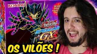 A CAIXA dos VILÕES do YU-GI-OH GX !  #unboxing