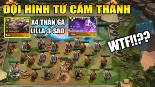 ĐỘI HÌNH TỬ CẤM THÀNH TẠI ĐTCL? QUÁ NHIỀU LÍNH CÁT + LILLIA 3 SAO VÔ ĐỊCH THIÊN HẠ!