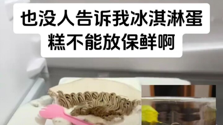 Freshness-preserving ice cream segment
