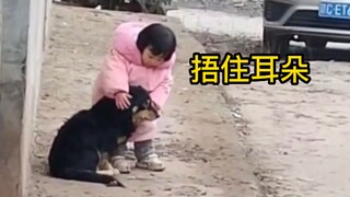 This is what a dog surrounded by love looks like~