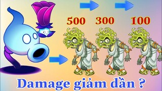 Laser bóng tối của Shadowpea giảm damage khi xuyên qua Zombie không | Plants vs Zombies 2 - MK Kids