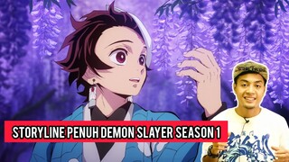 Storyline Penuh Demon Slayer Season 1