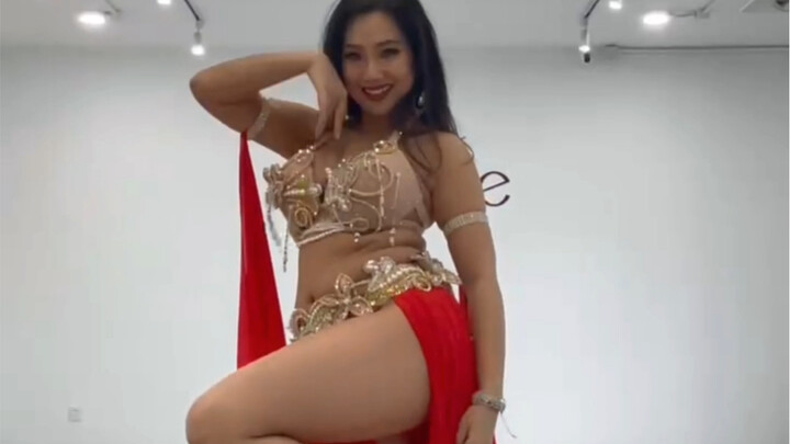 It's really hard to master belly dancing without some meat