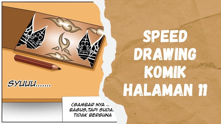 speed draw komik halaman 11