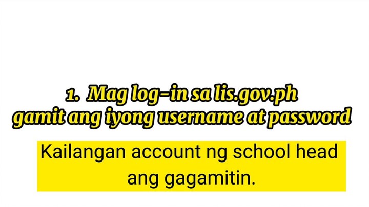 LIS TUTORIAL: HOW TO ADD PERSONNEL IN LIS