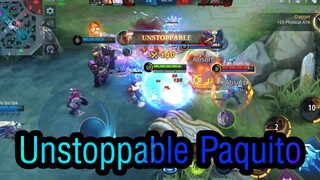 Unstoppable Paquito| "Paquito Fulgent Punch" | #mlbb #mobilelegends #mlbbpaquito