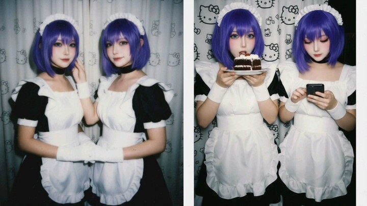 Kaede x Suzu Cosplay 😅💜