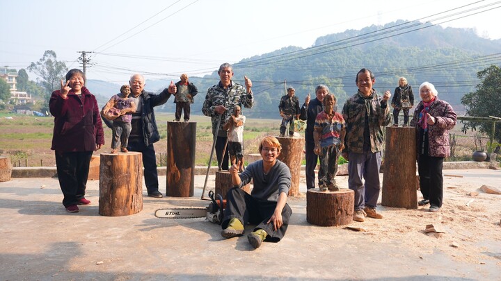 Dia meledak jadi sensasi berkat keterampilan luar biasa, netizen: “Pendiri aliran Chainsaw Tiongkok”