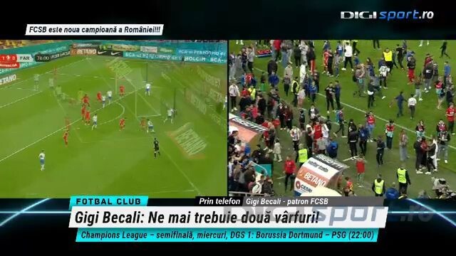 Gigi Becali a reacționat, după ce FCSB a câștigat campionatul. Mutările anunțate pentru UCL