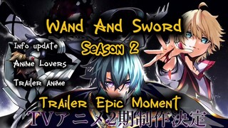 Wistoria Wand and Sword Season 2 // Tsue To Tsurugi No Wistoria Lebih Gokil Dan HD Trailer