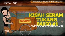 Kisah seram tukang bakso #1 anime indo | Animasi Lokal, Horror Story, Anime