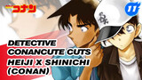 Hattori Heiji x Kudo Shinichi (Edogawa Conan) TV Ver. Cute Interactions Detective Conan_11