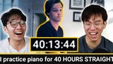 [Hài hước] Người này luyện đàn suốt 40 tiếng!