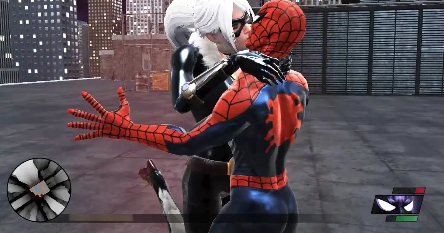 Plum Blossom Four Lane Spider-Man, Black Cat: I love you - Bilibili