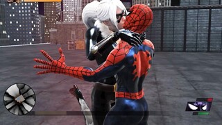 Plum Blossom Four Lane Spider-Man, Black Cat: I love you