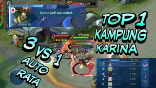 GAMEPLAY TOP 1 KAMPUNG KARINA :v