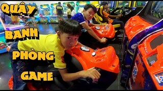 Anh Ba Phải | Lần Đầu Chơi Tất Cả Game Trong Siêu Thị - Quậy Banh Phòng Game