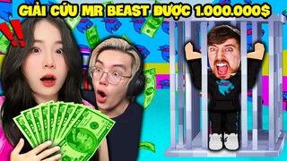 SAMMY VÀ PHONG CẬN GIẢI CỨU MR BEAST NHẬN 1 TRIỆU ĐÔ TRONG ROBLOX