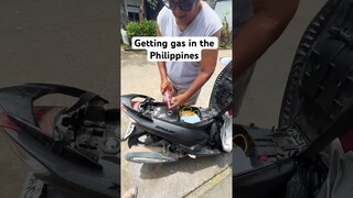 Gas in a Pepsi bottle! #philippines #travel #vlog #motorbike