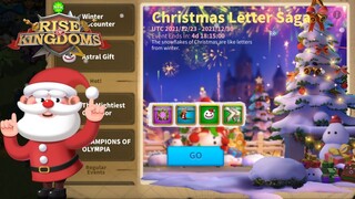 Rise of kingdoms - Christmas letter saga event