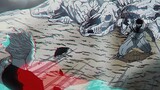 Gojo vs Sukuna | Manga animation | Jujutsu Kaisen