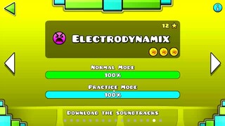 Geometry Dash - Electrodynamix (All Coins)